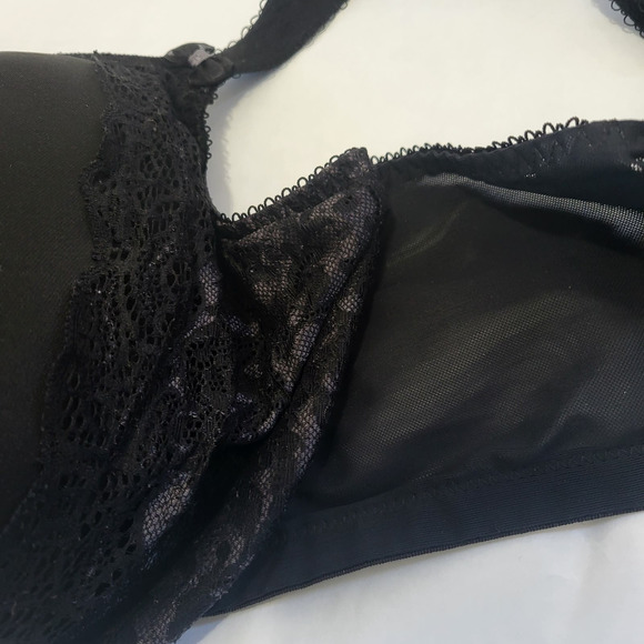 2 ELOMI Bras 1 Bandless Spacer Molded Bra Underwire Womens 46H 1 bra sz unknown - Picture 3 of 16